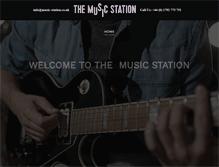 Tablet Screenshot of music-station.co.uk